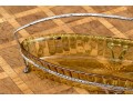 Three Pieces Of Silver-plated Serving Pieces