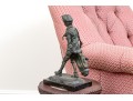 Vintage Bronze Of A Caddy