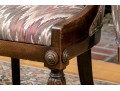 Pair Of Mid-century Solid Mahogany Klismos Chairs