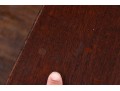 Vintage Federal Style Mahogany Lyre Games Table