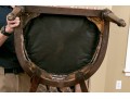 Pair Of Mid-century Solid Mahogany Klismos Chairs