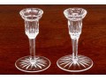 Pair Of Waterford Candlesticks