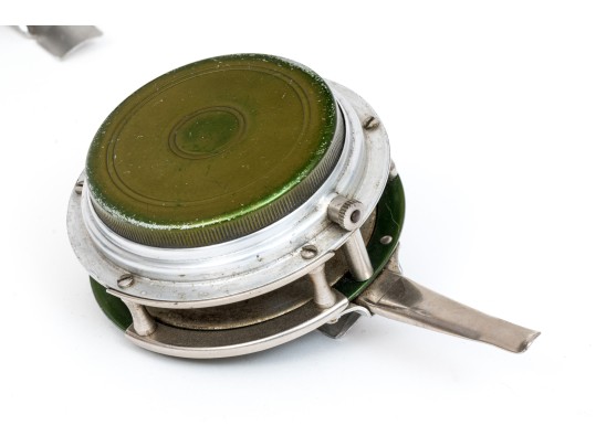 Collection Of Five Vintage Fishing Reels And One Miniature Reel