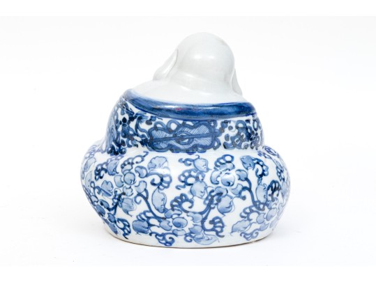 Complimentary Lamp, Buda Figure And Dresser Top Dish.