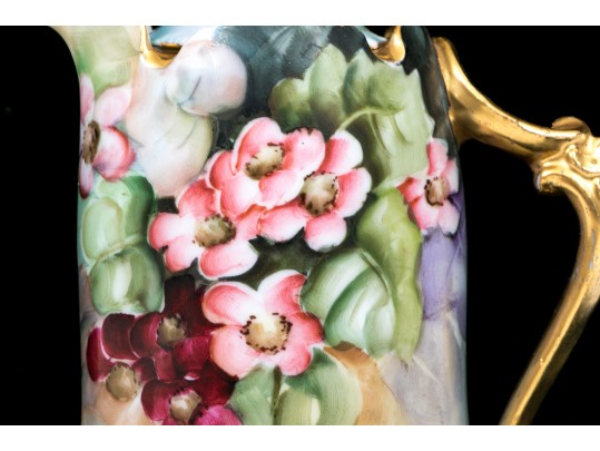 Elegant Floral Chocolate Pot By Servers