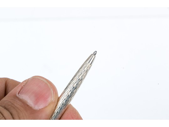 Tiffany & Co. Polished And Diamond-Cut Sterling Pen