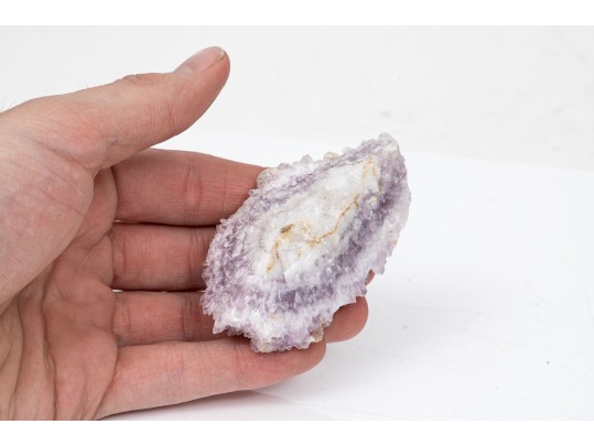 Quartz And Soft Purple Amethyst Clusters, 0.45 Lbs.