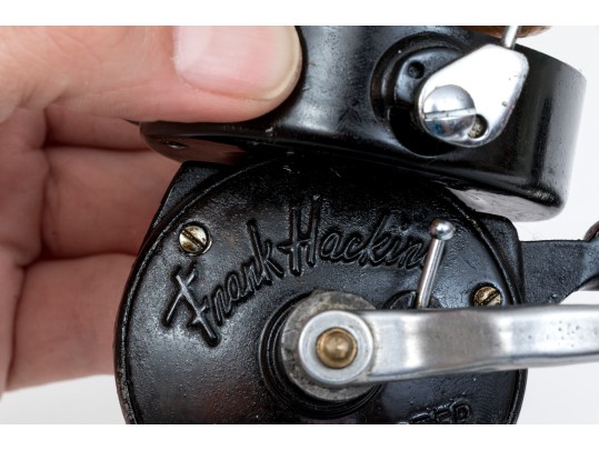 Collection Of Five Vintage Fishing Reels And One Miniature Reel