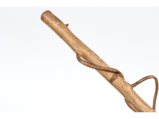 Lot Of Six Assorted Canes, Including Vine Compositions And Snake Motifs