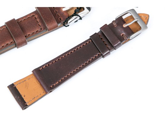 Two Leather Watch Straps, Shinola & Horween