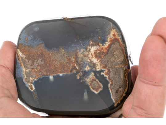 Stunning Agate And Amethyst Carved Ring Dish