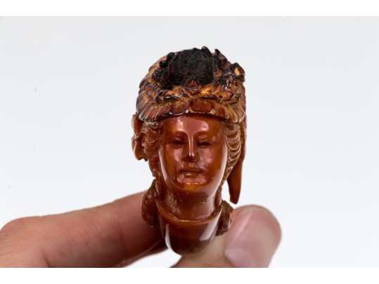 Collection Of Four Modern And Vintage Smoking Pipes