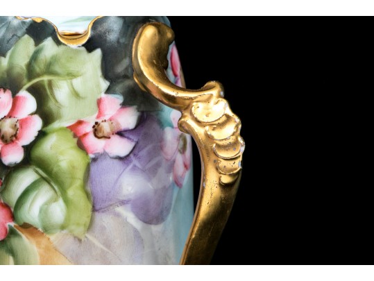 Elegant Floral Chocolate Pot By Servers