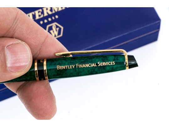 Bentley Green Mottled Fountain Pen