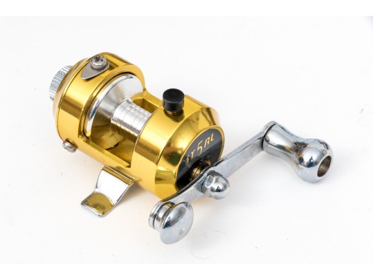 Collection Of Five Vintage Fishing Reels And One Miniature Reel