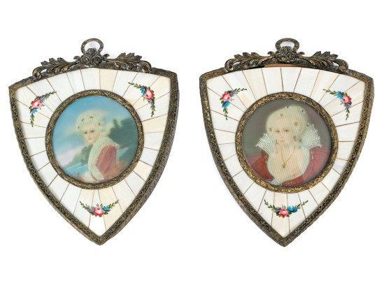 Two Vintage Hanging Images