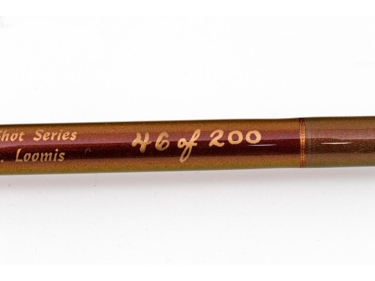 G. Loomis GLX2000 'Hot Shot Series' Fishing Rod, #46/200, Retail Approx. $1000
