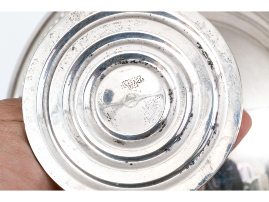 Elegant Sterling Silver Candy Compote Dishes