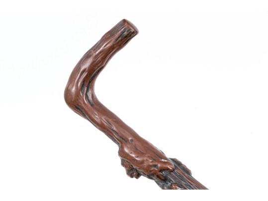 Lot Of Four Assorted Canes And Walking Sticks, Assorted Motifs, Including Mixed Metal