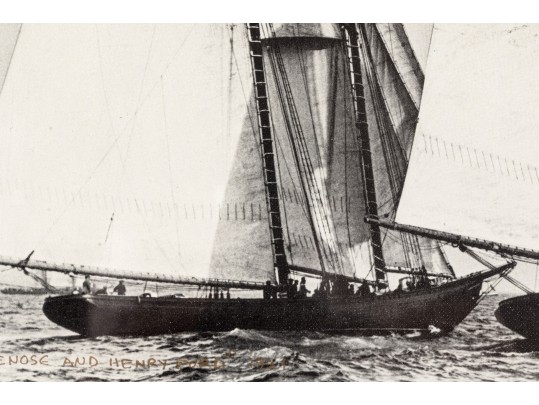 Pair Of Wallace Mac Askill Halftone Printed Ships Photos