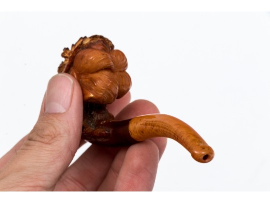 Collection Of Four Modern And Vintage Smoking Pipes