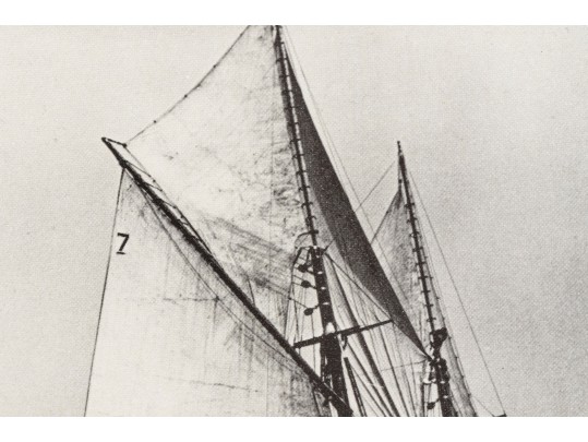 Pair Of Wallace Mac Askill Halftone Printed Ships Photos