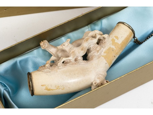 Collection Of Four Modern And Vintage Smoking Pipes