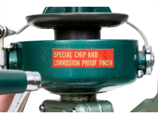 Collection Of Five Vintage Fishing Reels And One Miniature Reel