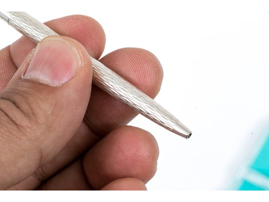 Tiffany & Co. Polished And Diamond-Cut Sterling Pen