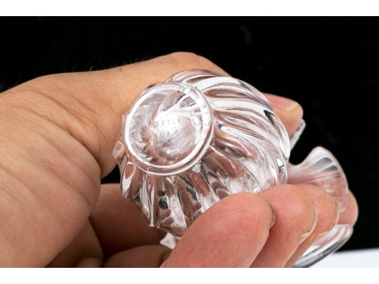 Lot Of Two Vintage Perfume Bottles, Including A Lalique Nina Ricci Bottle, As-is