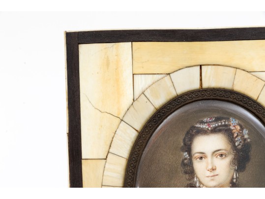 Elegant Image Of Woman In Blue Dress