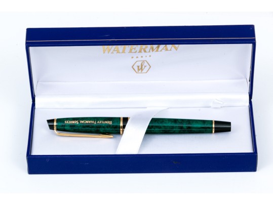 Bentley Green Mottled Fountain Pen