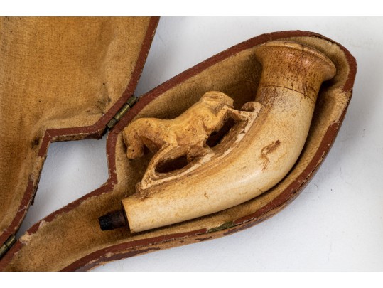 Collection Of Four Modern And Vintage Smoking Pipes