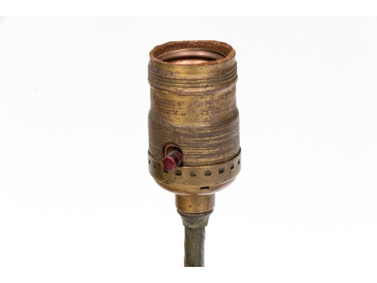 Complimentary Lamp, Buda Figure And Dresser Top Dish.