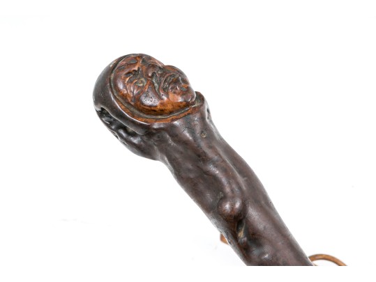 Lot Of Six Assorted Canes, Including Vine Compositions And Snake Motifs