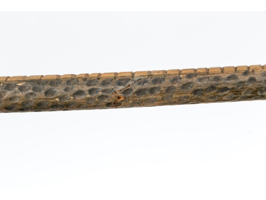 Lot Of Six Assorted Canes, Including Vine Compositions And Snake Motifs