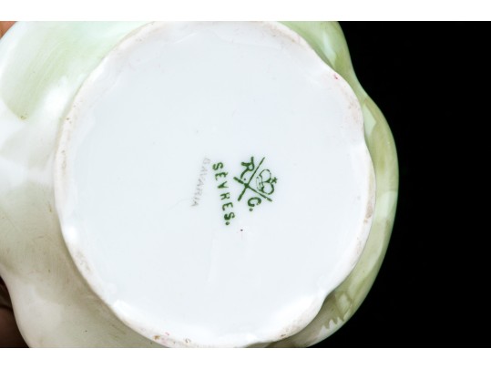 Elegant Floral Chocolate Pot By Servers