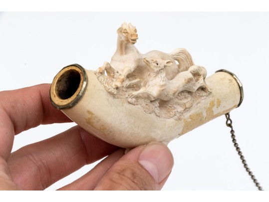 Collection Of Four Modern And Vintage Smoking Pipes