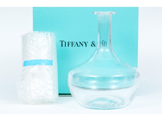 Tiffany & Co. Contemporary Glass Decanter