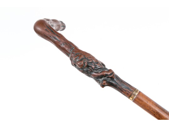 Lot Of Four Assorted Canes And Walking Sticks, Assorted Motifs, Including Mixed Metal