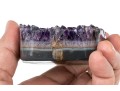 Stunning Agate And Amethyst Carved Ring Dish