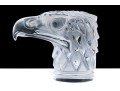 Lalique Crystal Glass Eagle Head