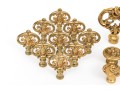 Collection Twenty-Four Of Elegant Drawer Or Cabinet Pulls