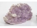 Quartz And Soft Purple Amethyst Clusters, 0.45 Lbs.