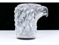Lalique Crystal Glass Eagle Head