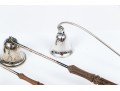 Lot Of Four Assorted Handsome Sterling Silver Candle Snuffers