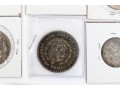 Collection Of Domestic And International Coins With Sterling Commemorative Stamp
