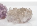 Quartz And Soft Purple Amethyst Clusters, 0.45 Lbs.