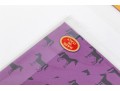 Set Of Ten Gucci Purple And Yellow Horse Stationary Letters