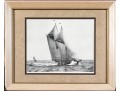 Pair Of Wallace Mac Askill Halftone Printed Ships Photos